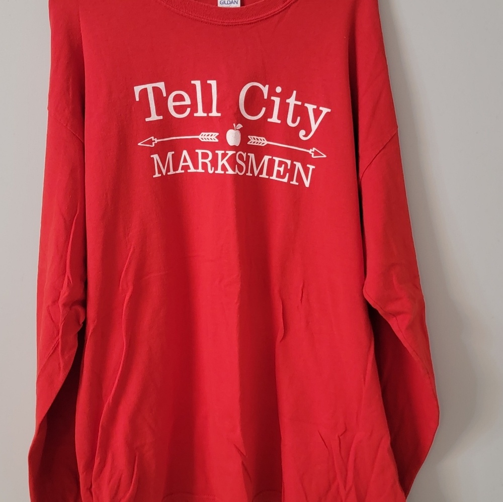 Tell City Marksmen long sleeve top Size XL (ADULT)